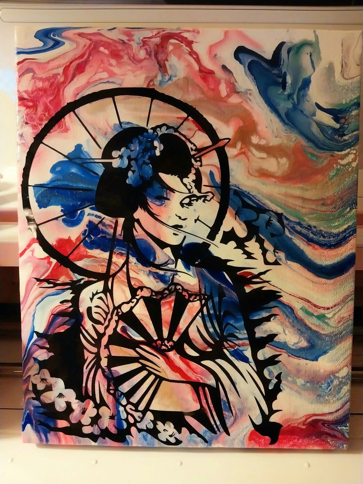 8X10 Geisha